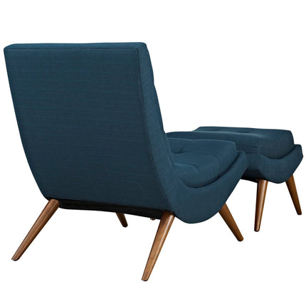 Modway EEI-2143 Ramp Upholstered Fabric Lounge Chair Set Modway