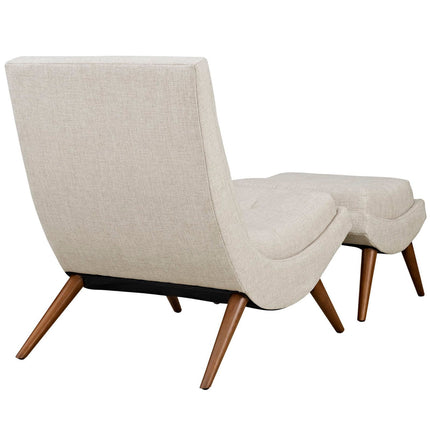 Modway EEI-2143 Ramp Upholstered Fabric Lounge Chair Set Modway