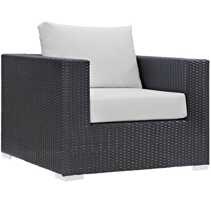 Modway EEI-2174 Convene 3 Piece Outdoor Patio Sofa Set Modway