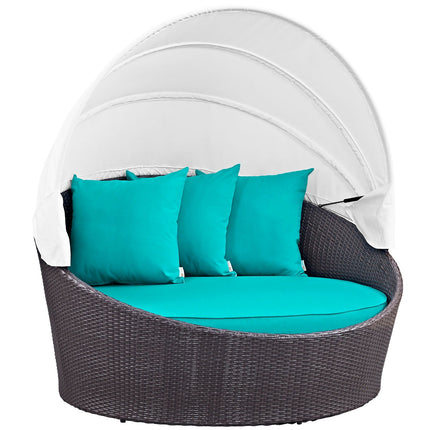 Modway EEI-2175 Convene Canopy Outdoor Patio Daybed Modway