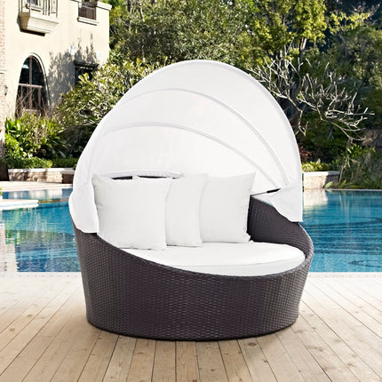 Modway EEI-2175 Convene Canopy Outdoor Patio Daybed Modway