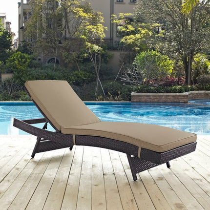 Modway EEI-2179 Convene Outdoor Patio Chaise Modway