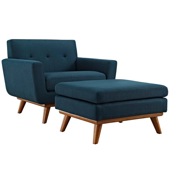 Modway EEI-2187 Engage 2 Piece Armchair and Ottoman Modway