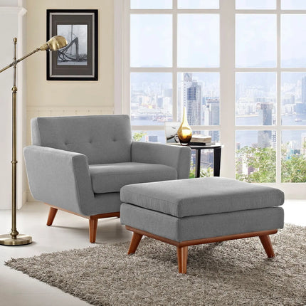 Modway EEI-2187 Engage 2 Piece Armchair and Ottoman Modway