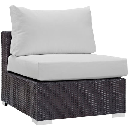 Modway EEI-2207 Convene 6 Piece Outdoor Patio Sectional Set Modway