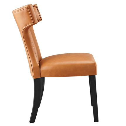 Modway EEI-2220 Curve Vegan Leather Dining Chair Modway