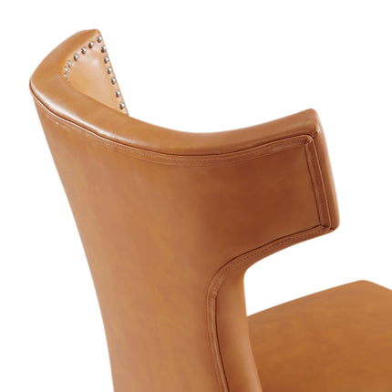 Modway EEI-2220 Curve Vegan Leather Dining Chair Modway