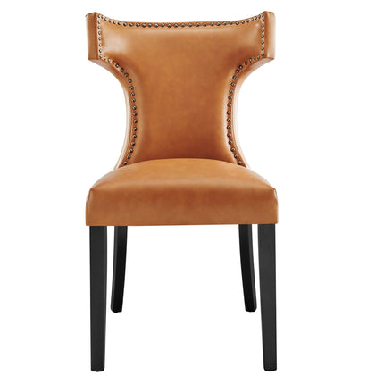 Modway EEI-2220 Curve Vegan Leather Dining Chair Modway