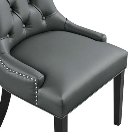 Modway EEI-2222 Regent Tufted Vegan Leather Dining Chair Modway