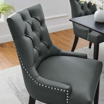 Modway EEI-2222 Regent Tufted Vegan Leather Dining Chair Modway