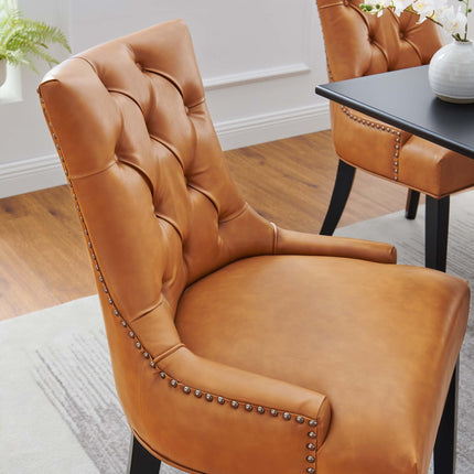 Modway EEI-2222 Regent Tufted Vegan Leather Dining Chair Modway