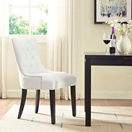 Modway EEI-2222 Regent Tufted Vegan Leather Dining Chair Modway