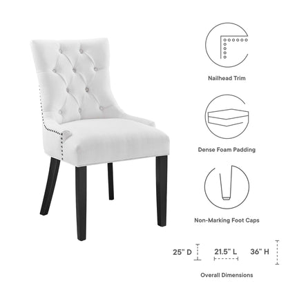 Modway EEI-2223 Regent Tufted Fabric Dining Chair Modway