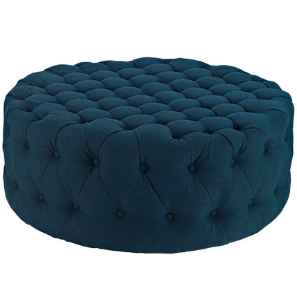 Modway EEI-2225 Amour Upholstered Fabric Ottoman Modway