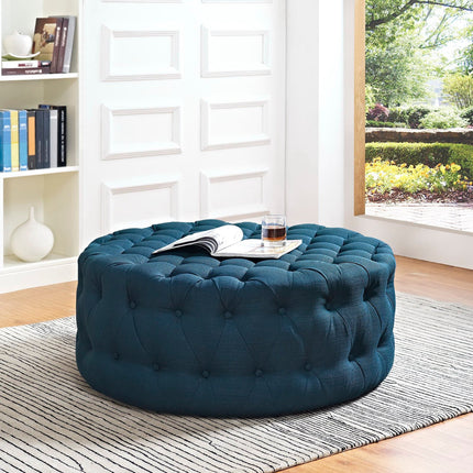 Modway EEI-2225 Amour Upholstered Fabric Ottoman Modway