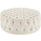 Beige / Upholstered Fabric
