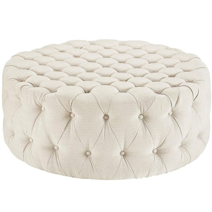 Modway EEI-2225 Amour Upholstered Fabric Ottoman Modway