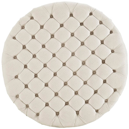 Modway EEI-2225 Amour Upholstered Fabric Ottoman Modway