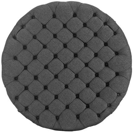 Modway EEI-2225 Amour Upholstered Fabric Ottoman Modway
