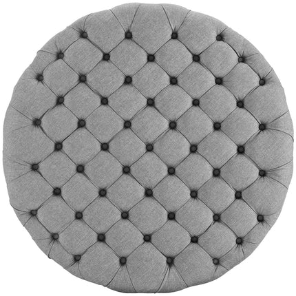 Modway EEI-2225 Amour Upholstered Fabric Ottoman Modway