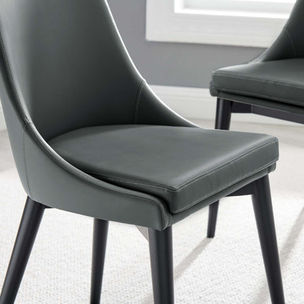 Modway EEI-2226 Viscount Vegan Leather Dining Chair Modway