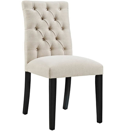 Modway EEI-2231 Duchess Button Tufted Fabric Dining Chair Modway