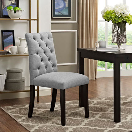 Modway EEI-2231 Duchess Button Tufted Fabric Dining Chair Modway