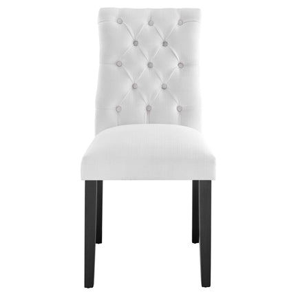Modway EEI-2231 Duchess Button Tufted Fabric Dining Chair Modway