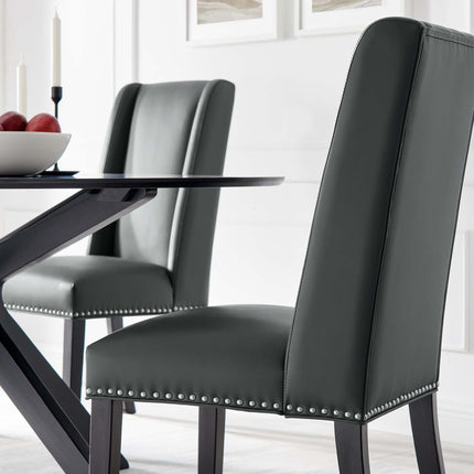 Modway EEI-2232 Baron Vegan Leather Dining Chair Modway