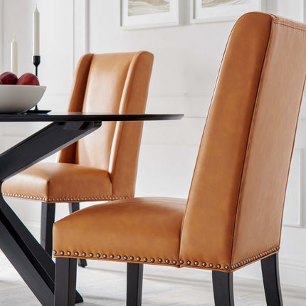 Modway EEI-2232 Baron Vegan Leather Dining Chair Modway
