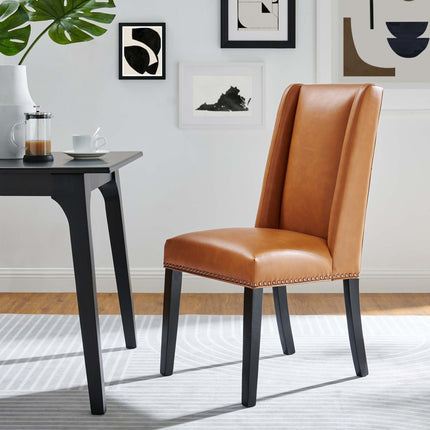 Modway EEI-2232 Baron Vegan Leather Dining Chair Modway