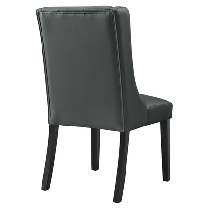 Modway EEI-2234 Baronet Button Tufted Vegan Leather Dining Chair Modway