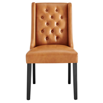Modway EEI-2234 Baronet Button Tufted Vegan Leather Dining Chair Modway