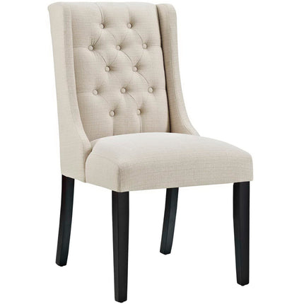 Modway EEI-2235 Baronet Button Tufted Fabric Dining Chair Modway