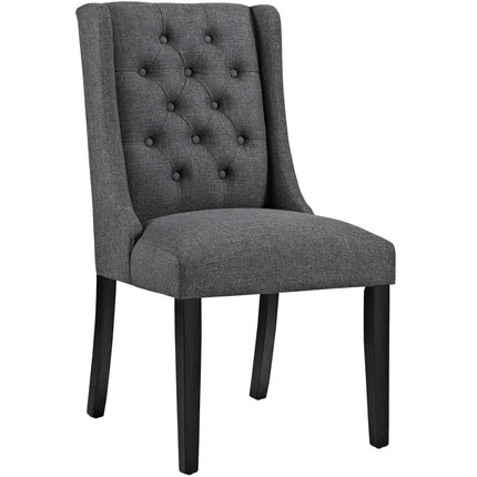 Modway EEI-2235 Baronet Button Tufted Fabric Dining Chair Modway