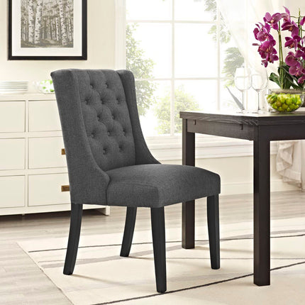 Modway EEI-2235 Baronet Button Tufted Fabric Dining Chair Modway