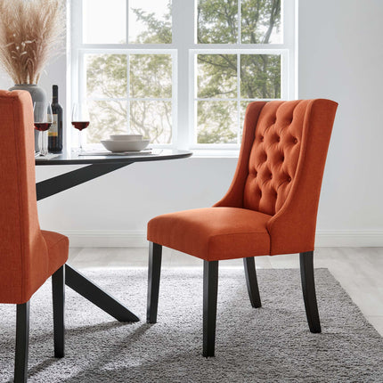 Modway EEI-2235 Baronet Button Tufted Fabric Dining Chair Modway