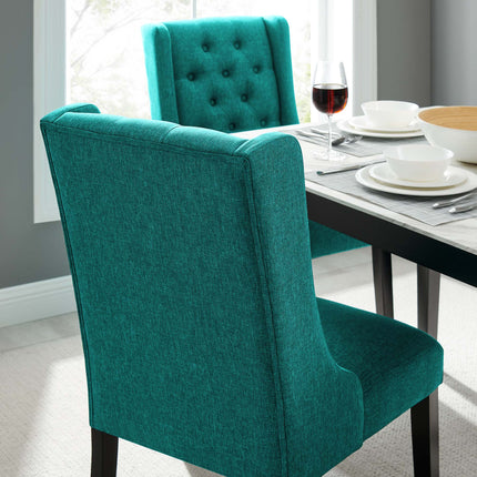 Modway EEI-2235 Baronet Button Tufted Fabric Dining Chair Modway