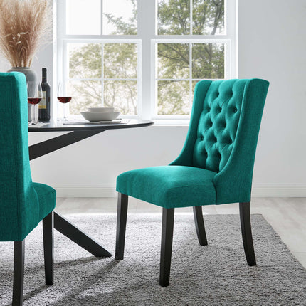 Modway EEI-2235 Baronet Button Tufted Fabric Dining Chair Modway