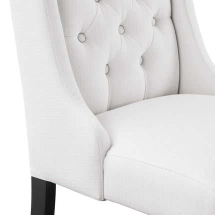 Modway EEI-2235 Baronet Button Tufted Fabric Dining Chair Modway