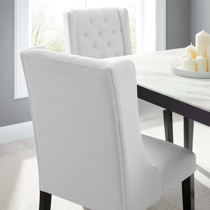 Modway EEI-2235 Baronet Button Tufted Fabric Dining Chair Modway