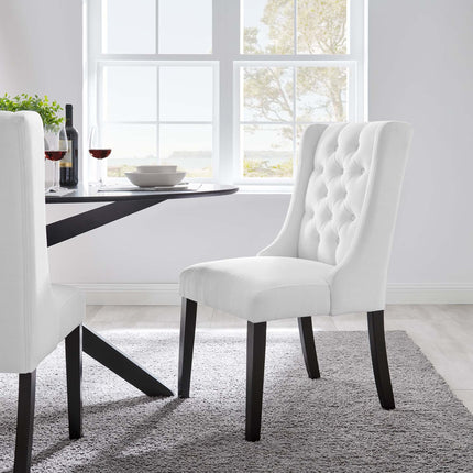 Modway EEI-2235 Baronet Button Tufted Fabric Dining Chair Modway