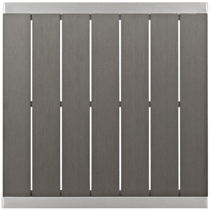 Modway EEI-2256 Shore Outdoor Patio Aluminum Bar Table Modway