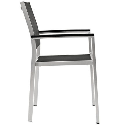 Modway EEI-2272 Shore Outdoor Patio Aluminum Dining Chair Modway