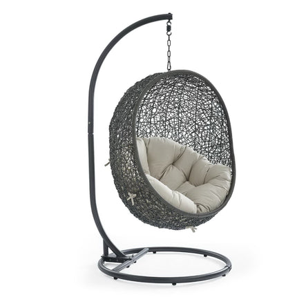 Modway EEI-2273 Hide Outdoor Patio Swing Chair With Stand Modway
