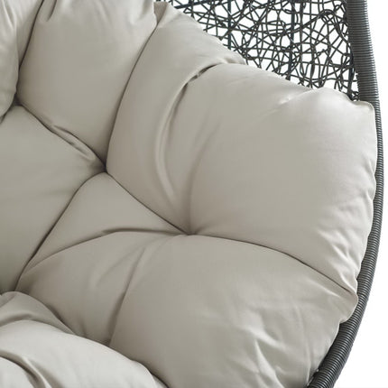 Modway EEI-2273 Hide Outdoor Patio Swing Chair With Stand Modway