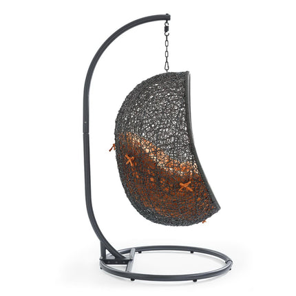 Modway EEI-2273 Hide Outdoor Patio Swing Chair With Stand Modway