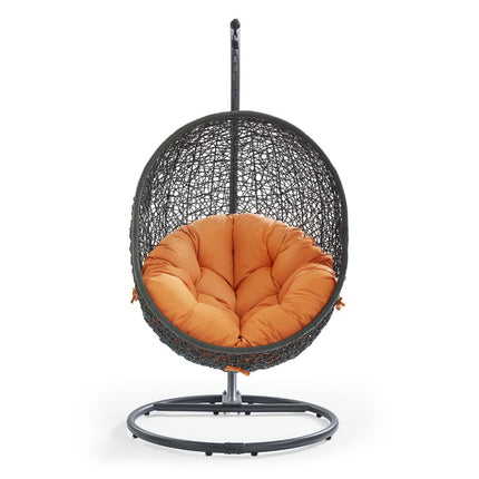 Modway EEI-2273 Hide Outdoor Patio Swing Chair With Stand Modway