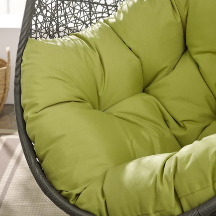 Modway EEI-2273 Hide Outdoor Patio Swing Chair With Stand Modway