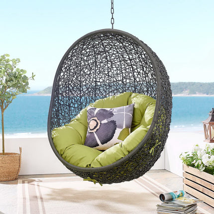 Modway EEI-2273 Hide Outdoor Patio Swing Chair With Stand Modway